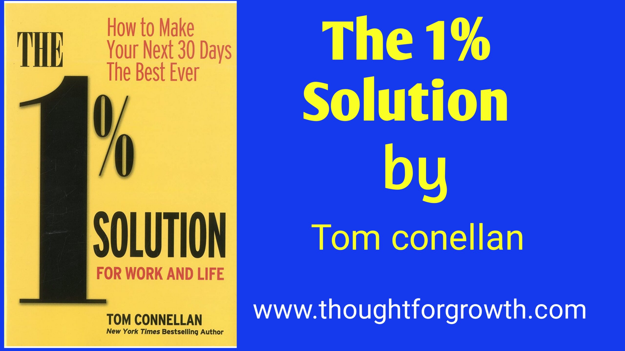 the one percent (1%) solution